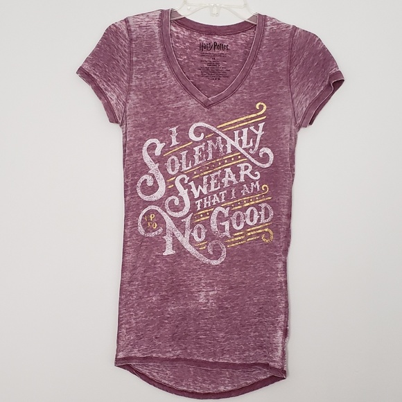 Warner Bros. Tops - Harry Potter Quote Up to No Good Hi-Lo Tunic Sz XS